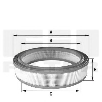 FIL FILTER hpu4313 -  Воздушный фильтр